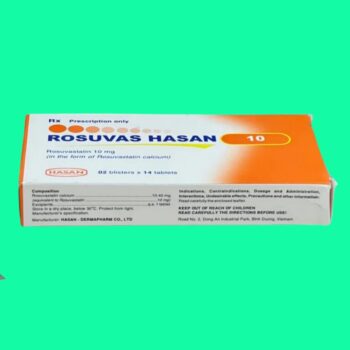 Thuốc Rosuvas Hasan 10 có tác dụng gì?