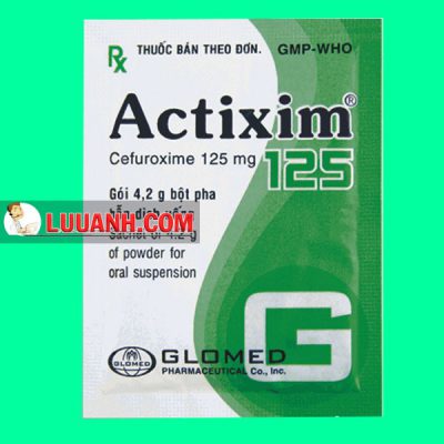Cefuroxime dạng hỗn dịch - Actixim
