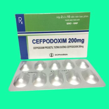 Thuốc Cefpodoxime 200mg có tác dụng gì?
