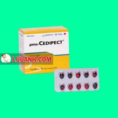 Thuốc Pms-Cedipect là thuốc gì? Có tác dụng gì? Giá bao nhiêu?