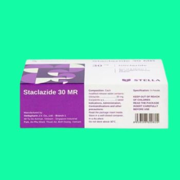 thuốc Staclazide 30 MR