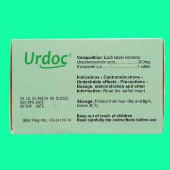 Thuốc Urdoc có tác dụng gì?