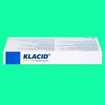 Klacid 250mg điều trị nhiễm trùng