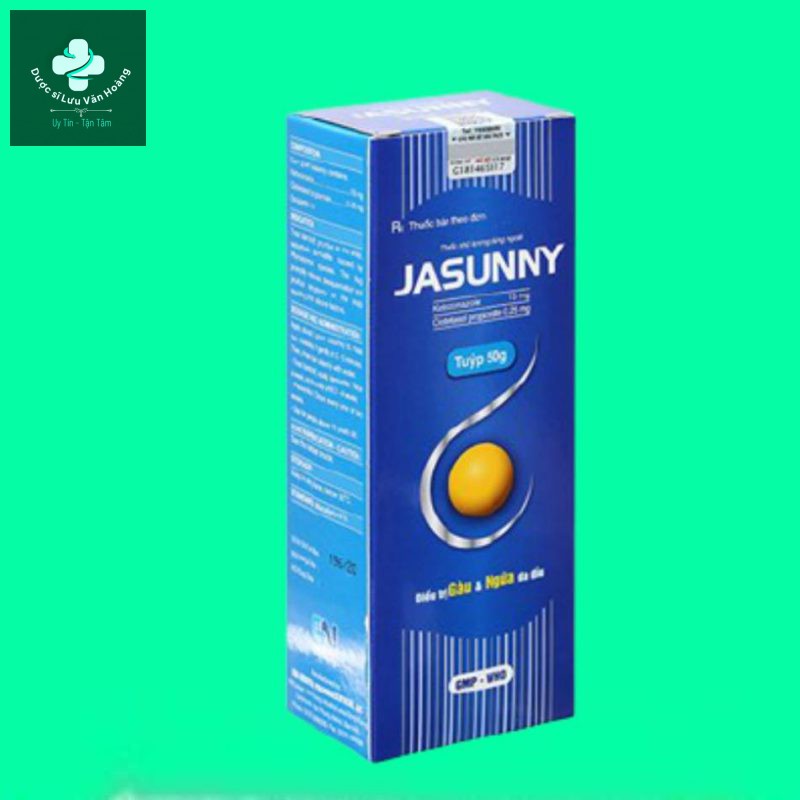 Dầu gội Jasunny 50g giảm gàu ngứa và viêm da đầu - Dược sĩ Lưu Văn Hoàng
