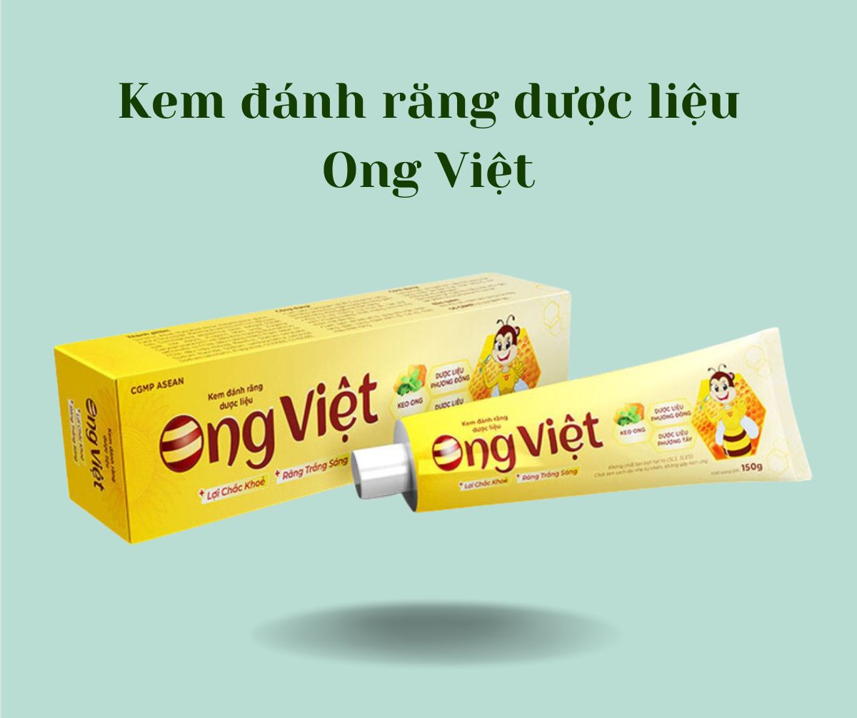 Kem Đánh Răng Dược Liệu Ong Việt có tác dụng gì?