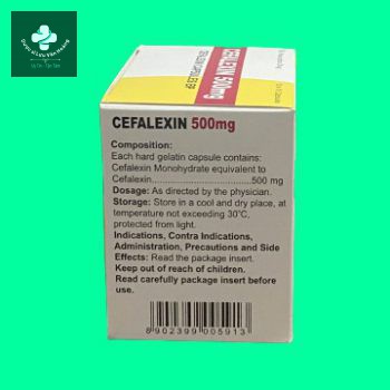 Thông tin sản phẩm Cefalexin Capsules