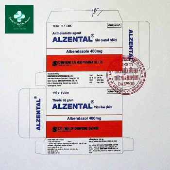 Nhãn thuốc Alzental
