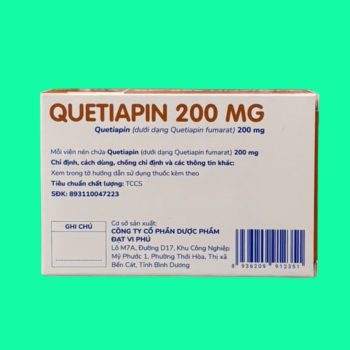 Quetiapin 200mg 14 Quetiapin 200mg
