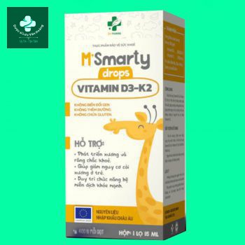 Công dụng M’Smarty Vitamin D3K2