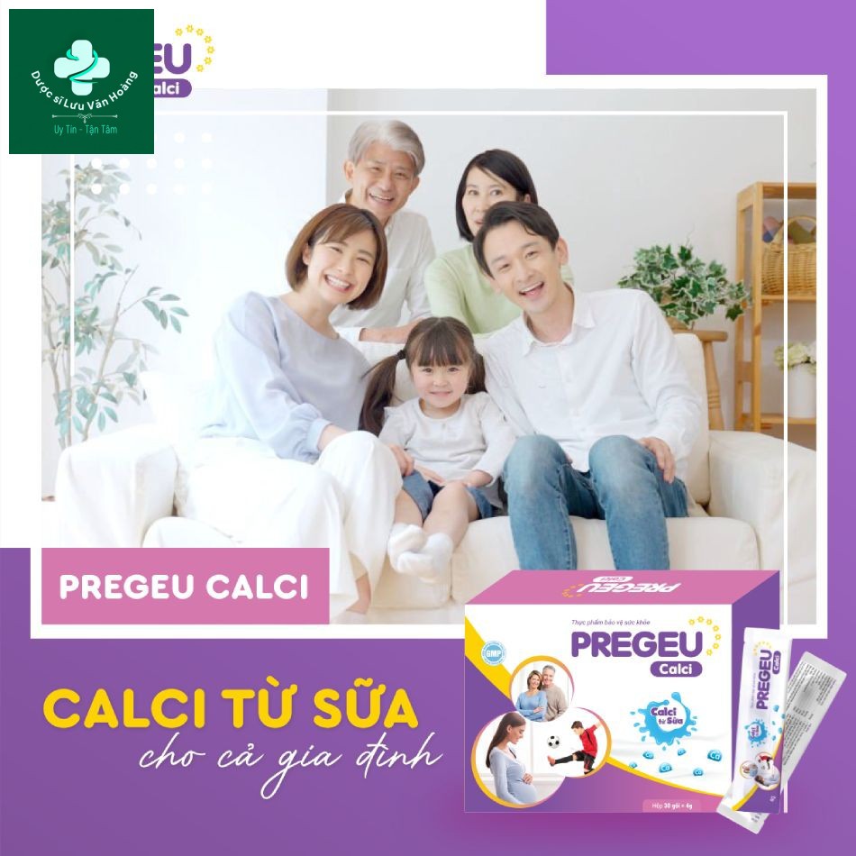 PregEU Calci phù hợp cho cả gia đình