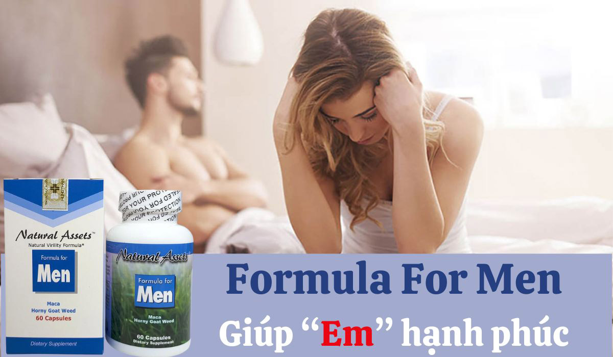 Formula For Men - Thuốc vấp ngã thận, tách dương bộ phận kể từ tự động nhiên