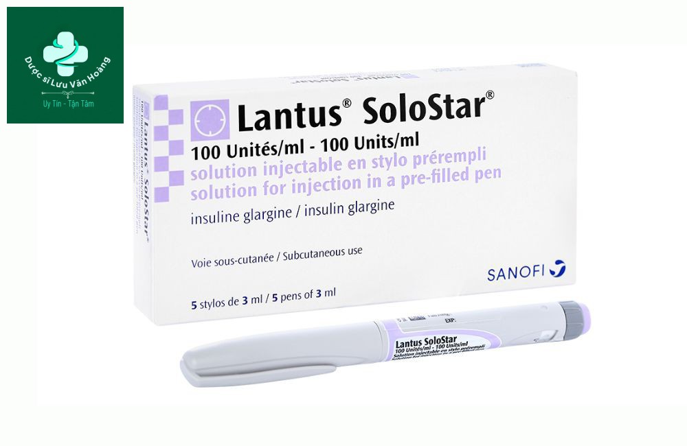 Bút tiêm insulin tác dụng kéo dài Lantus SoloStar 100IU/ml