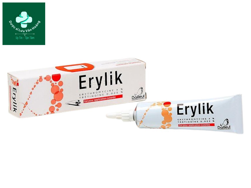 Thuốc trị mụn trứng cá Erylik
