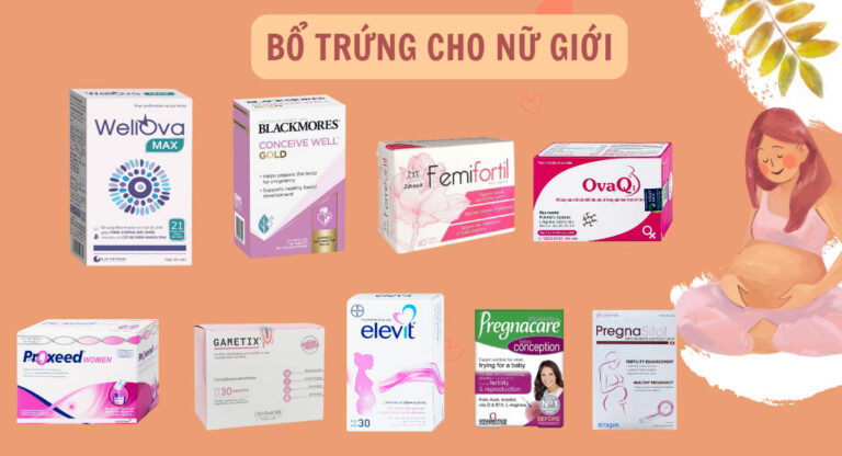 Thuốc bổ trứng cho nữ