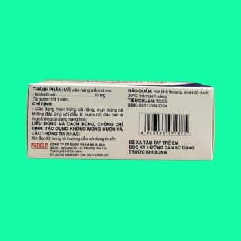 Isotretinoin 10mg Medisun
