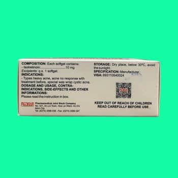 Isotretinoin 10mg Medisun