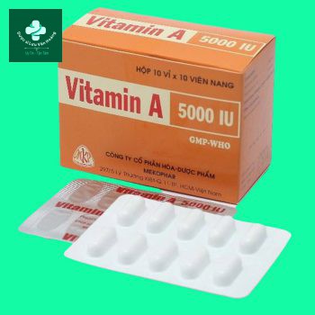 vitamin A 5000 IU Mekophar 3