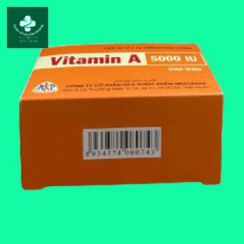 vitamin A 5000 IU Mekophar 8