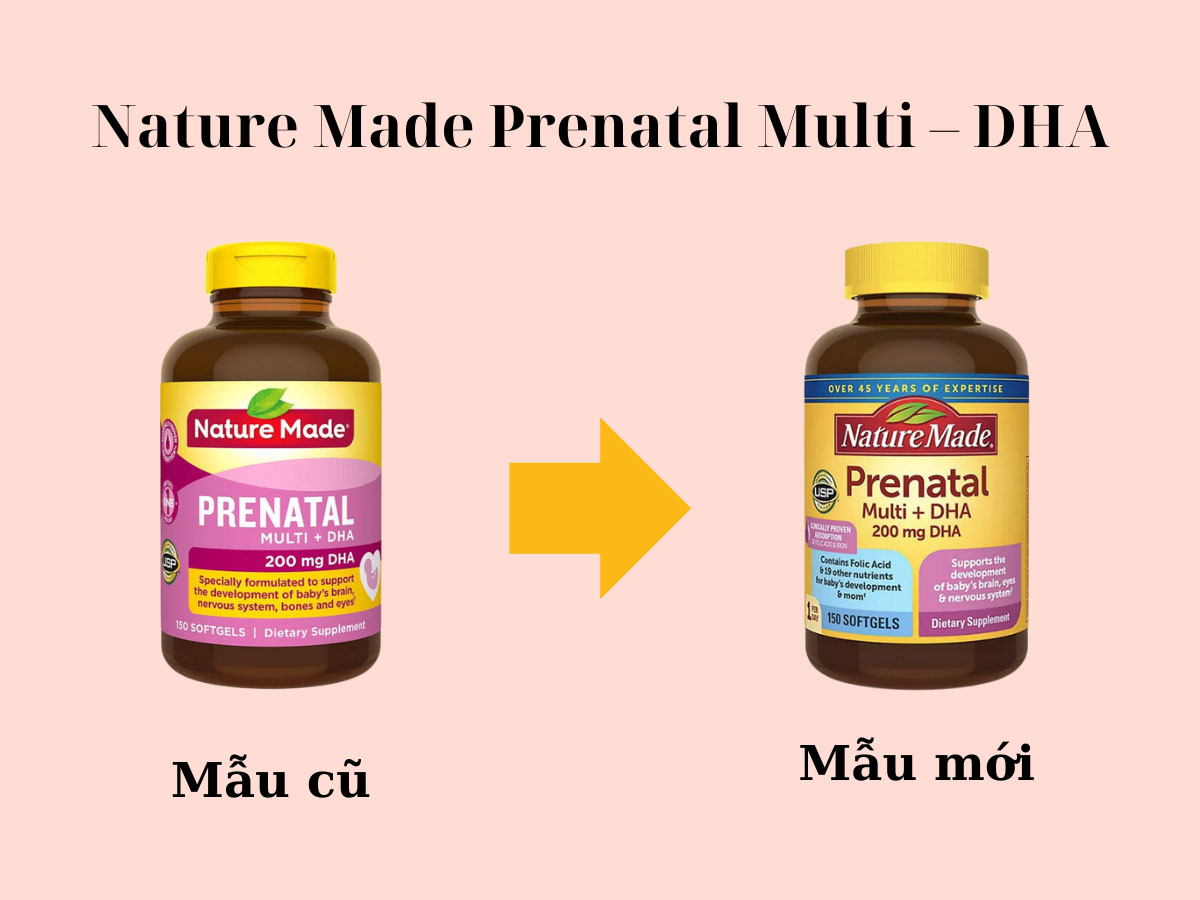 Nature-Made- Prenatal -Multi – DHA