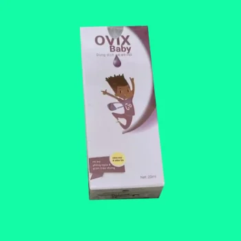 Dung dịch vệ sinh mũi Ovix Baby