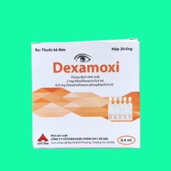 Thuốc nhỏ mắt Dexamoxi 0,4ml