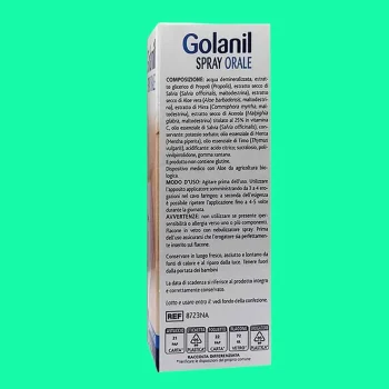 Xịt họng Golanil Spray Orale
