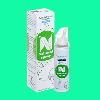 Xịt mũi Nebusal Spray 2.3% chai 50ml