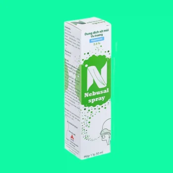 Xịt mũi Nebusal Spray 2.3% chai 50ml