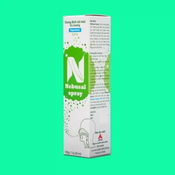 Xịt mũi Nebusal Spray 2.3% chai 50ml
