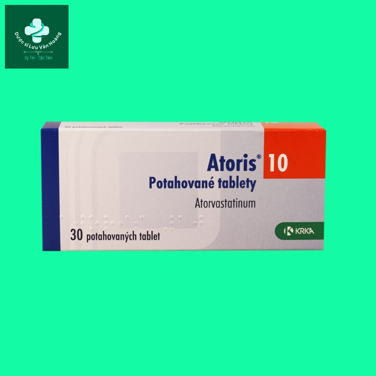 Thuốc Atoris 10mg - Điều trị hiệu quả tăng cholesterol và triglycerid ...