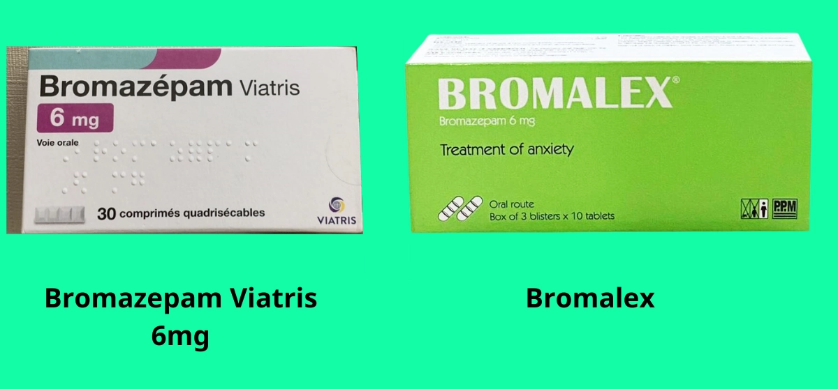 Phân biệt thuốc Bromazepam Viatris 6mg và thuốc Bromalex