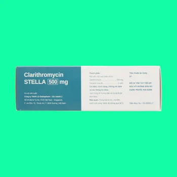 Clarithromycin Stella 500mg