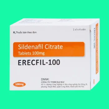 Thuốc Erecfil-100