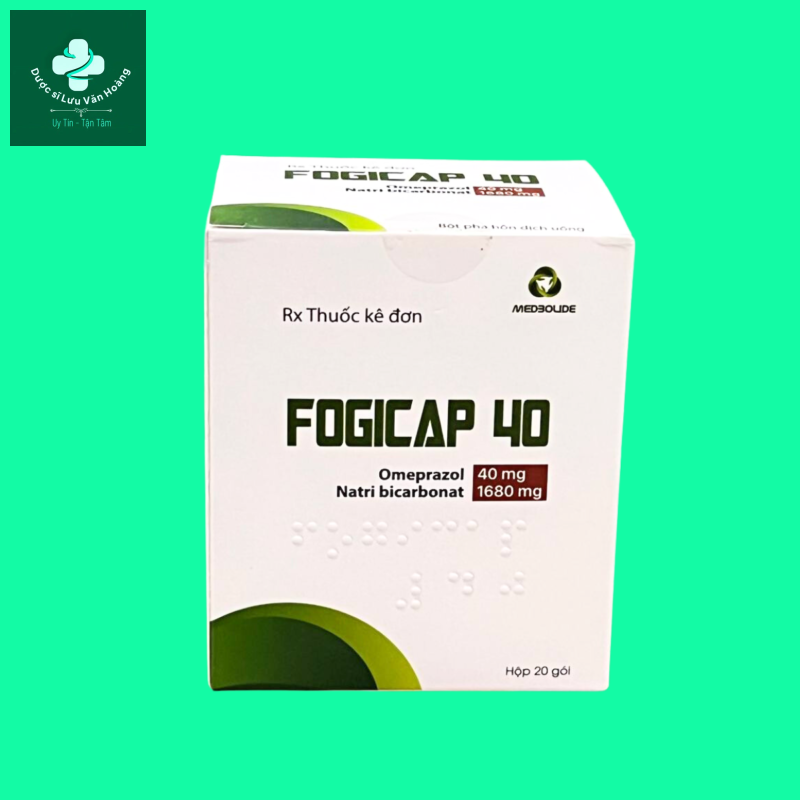 Thuốc Fogicap 40 - Điều trị viêm loét dạ dày, tá tràng - Dược sĩ Lưu ...