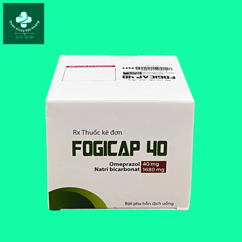 Thuốc Fogicap 40 - Điều trị viêm loét dạ dày, tá tràng - Dược sĩ Lưu ...