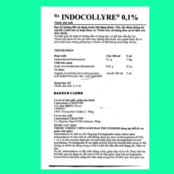 Indocollyre 0.1%