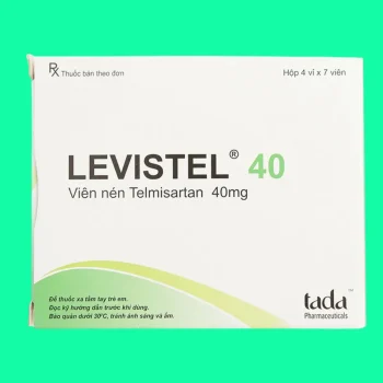 Thuốc huyết áp Levistel 40