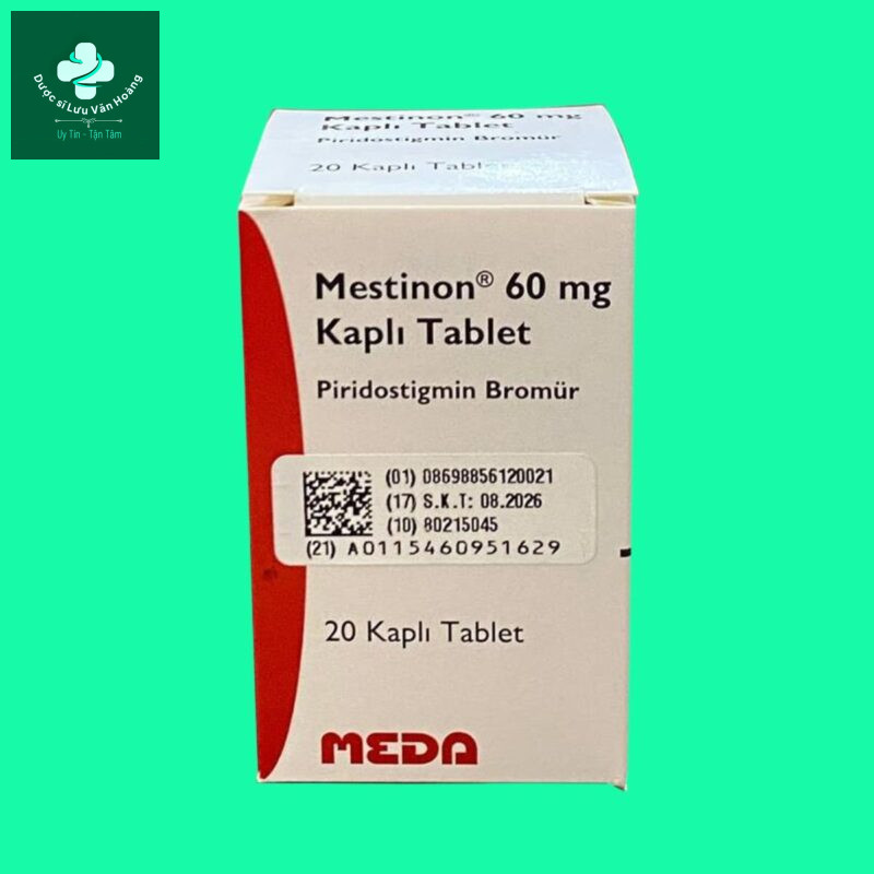 Thuốc Mestinon 60mg Kapli Tablet- Điều trị nhược cơ - Dược sĩ Lưu Văn Hoàng