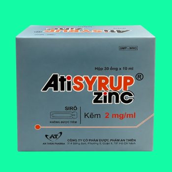 Atisyrup Zinc 20mg/10ml 3 Atisyrup Zinc 2mg/ml