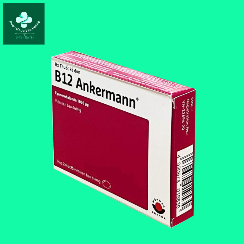 B12 Ankermann: Phòng và điều trị bệnh thiếu máu - Dược sĩ Lưu Văn Hoàng