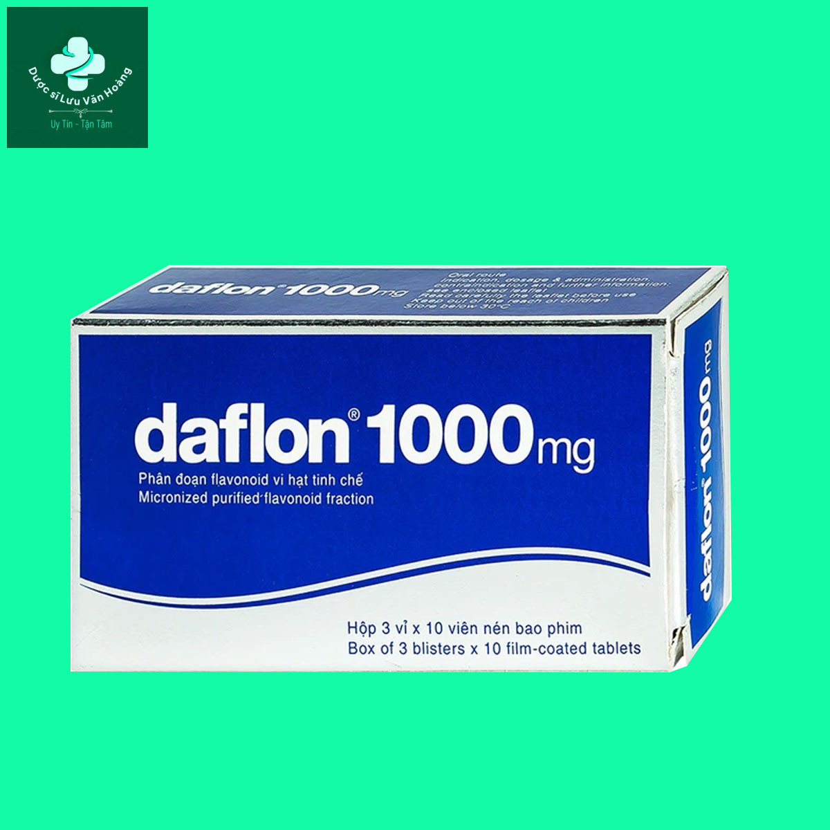 Daflon 1000mg Tablets
