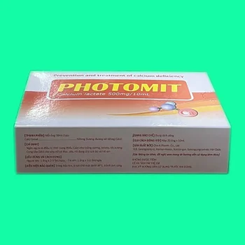 thuốc Photomit 500mg/10ml