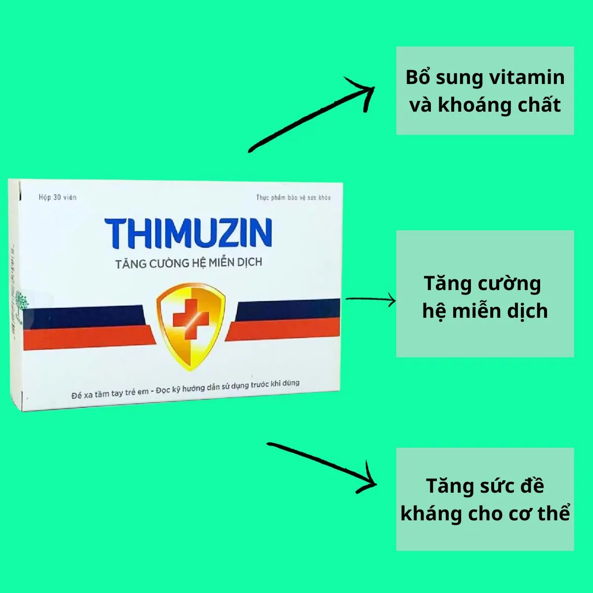 Thimuzin (hộp 30 viên) 