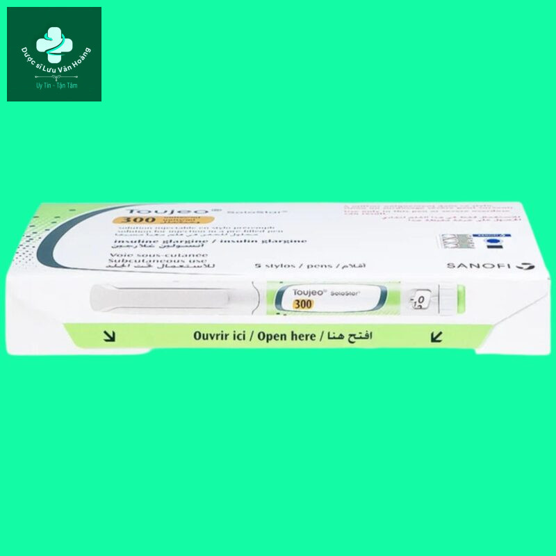 Thuốc Toujeo Solostar 300UI/ml điều trị đái tháo đường - Dược sĩ Lưu ...
