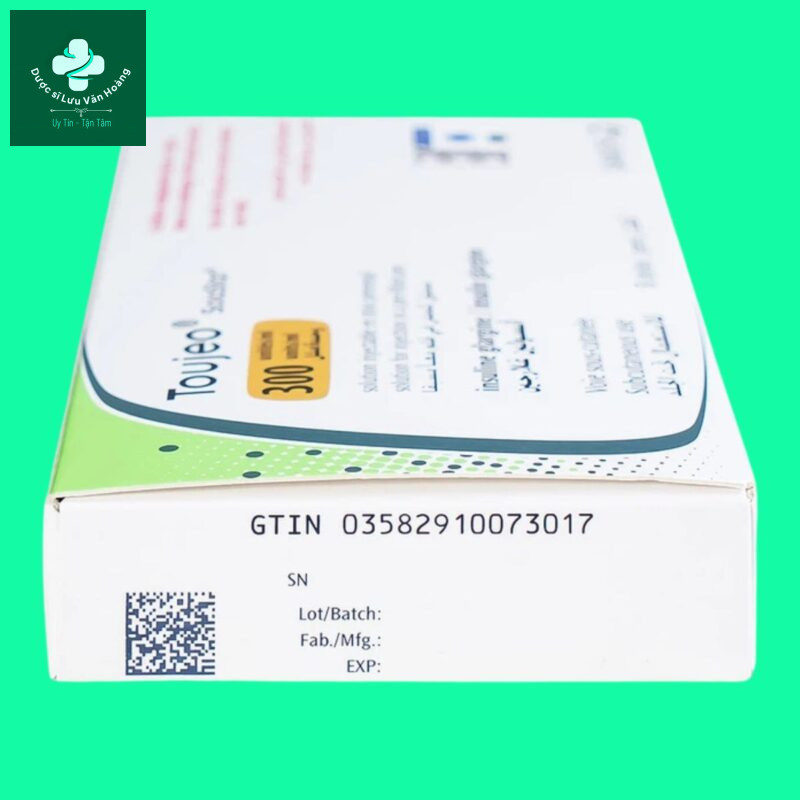Thuốc Toujeo Solostar 300UI/ml điều trị đái tháo đường - Dược sĩ Lưu ...