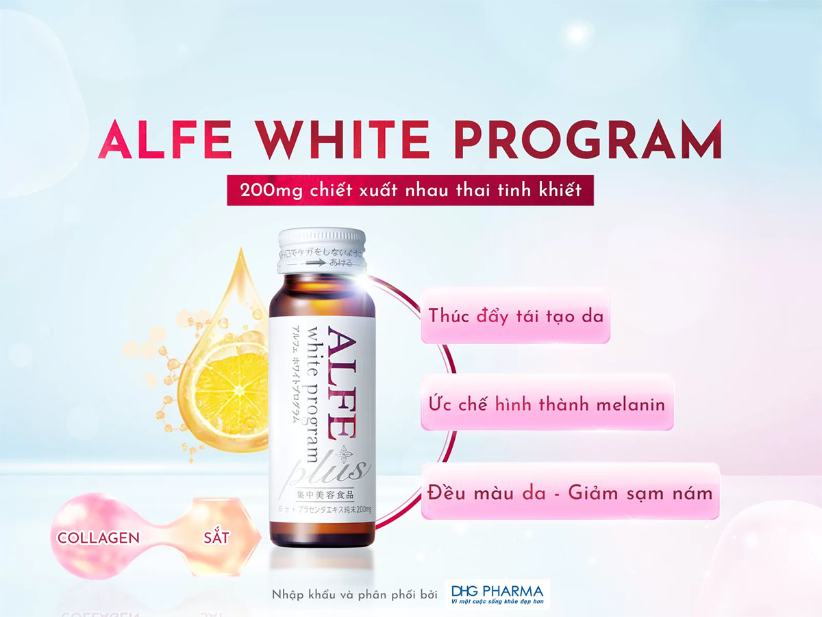 Alfe White Program - Giúp ngừa nám hiệu quả