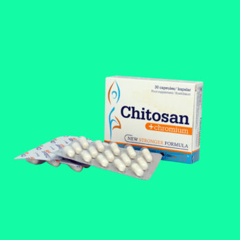Viên uống giảm cân an toàn Chitosan + Chromium