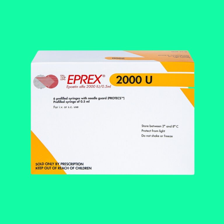 Thuốc Eprex 2000 Điều trị thiếu máu Dược sĩ Lưu Văn Hoàng