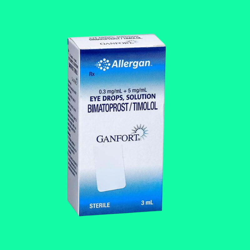 Thuốc Ganfort 3ml - Điều trị tăng nhãn áp - Dược sĩ Lưu Văn Hoàng