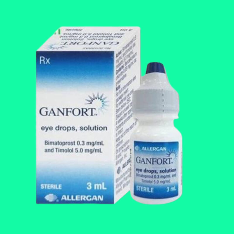 Thuốc Ganfort 3ml - Điều trị tăng nhãn áp - Dược sĩ Lưu Văn Hoàng